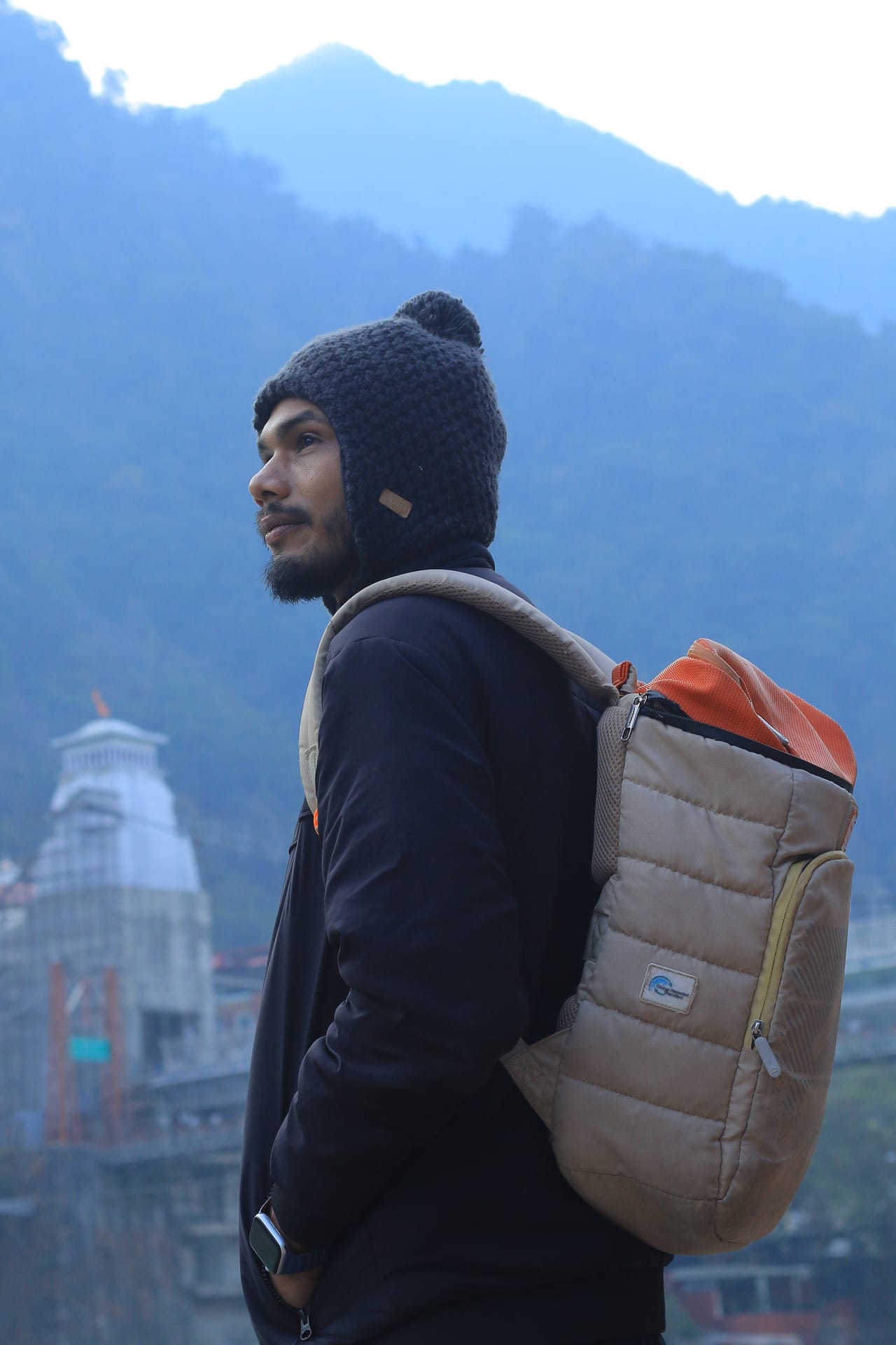 Dharamkot mountain village in Himachal Pradesh
